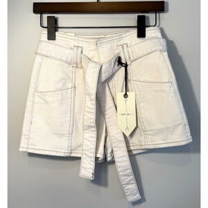 Banjara Beige Super High Rise Shorts Size 1/24 NWT